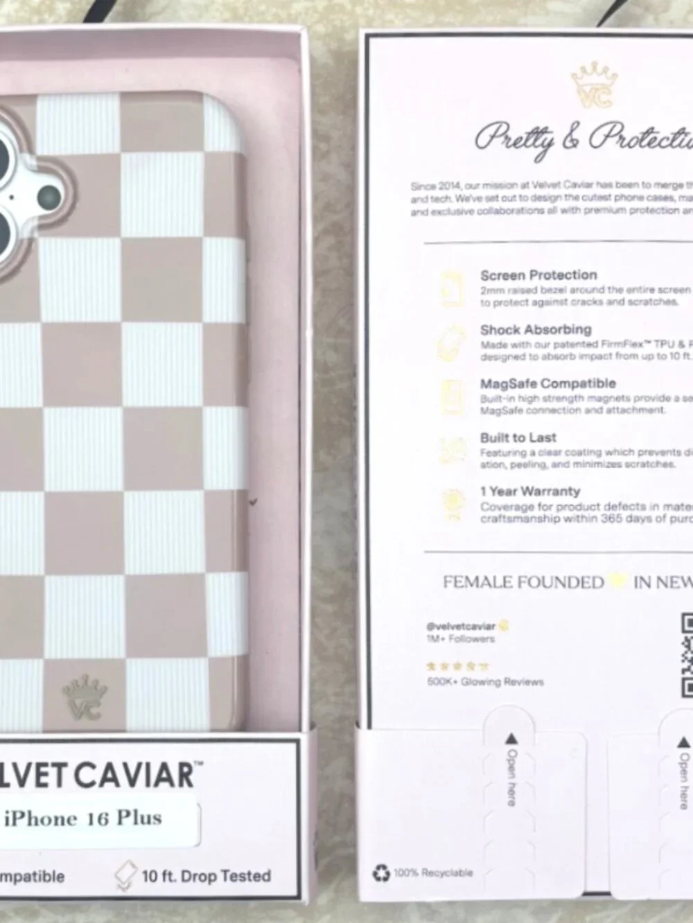 VELVET CAVIAR Apple iPhone 16 Plus MagSafe Case - Nude Vibe Checker
